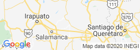 Santa Cruz De Juventino Rosas map